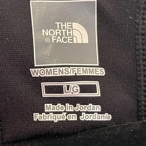 The North Face Abby Dress Womens L Black Racer Back Pocket Stretch Athleisure‎ - Image 3