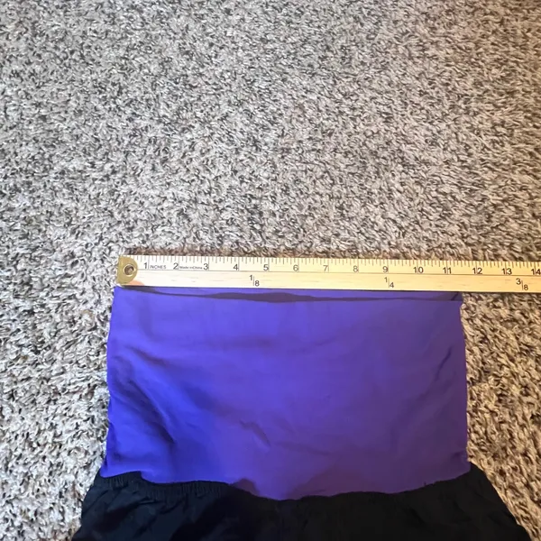 Zumba Fitness Womens Medium Cargo Jogger Pants Black Purple High Waist Dance M‎ - Image 6