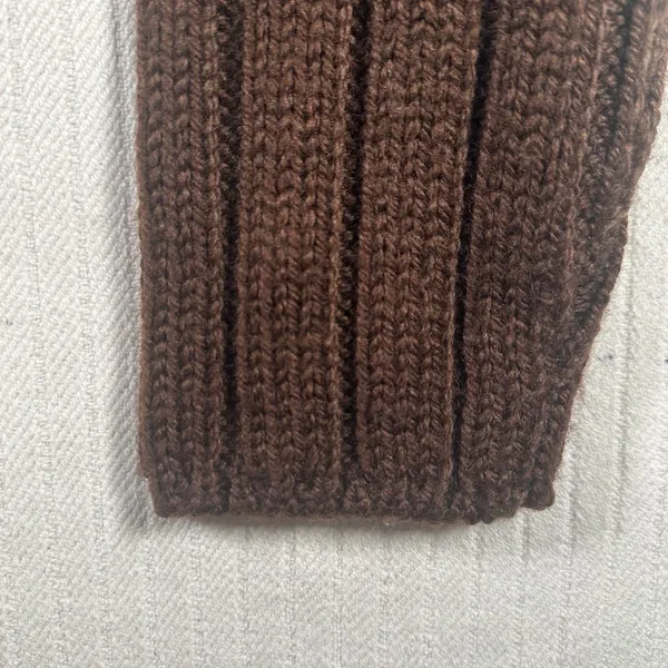 Jones New York Womens Small Brown Sweater Long Sleeve Knit Pullover - Image 10