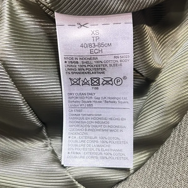 Womens Military‎ Inspired Peacoat Jacket Cotton Spring Casual Utility Preppy - Image 5
