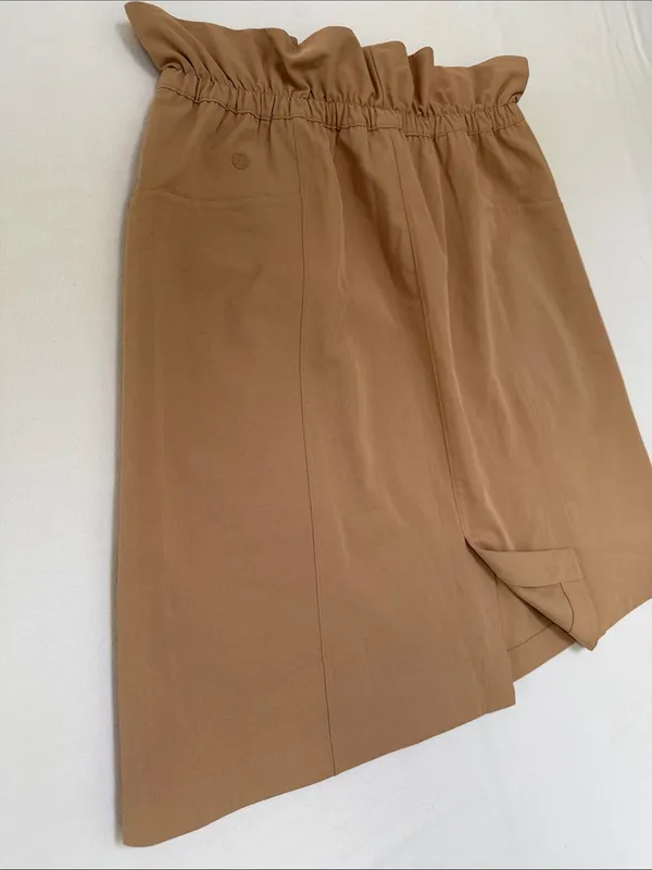 This Lululemon Trip Taker Skirt in Tan - Image 7