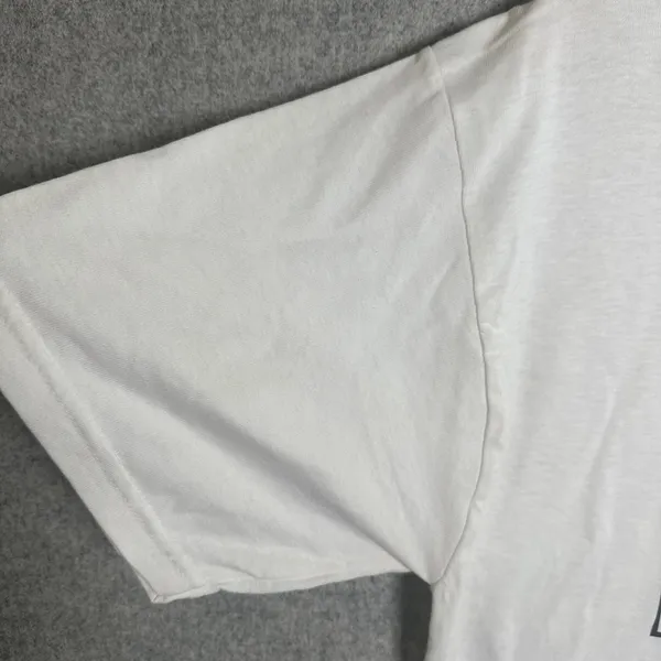Jerzees NOS Vintage Exposure To The Son‎ May Prevent Burning T-Shirt Large White - Image 4