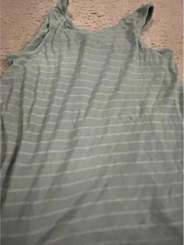 Ab56 junior top shirt green large flowy perfect for summer - Image 2