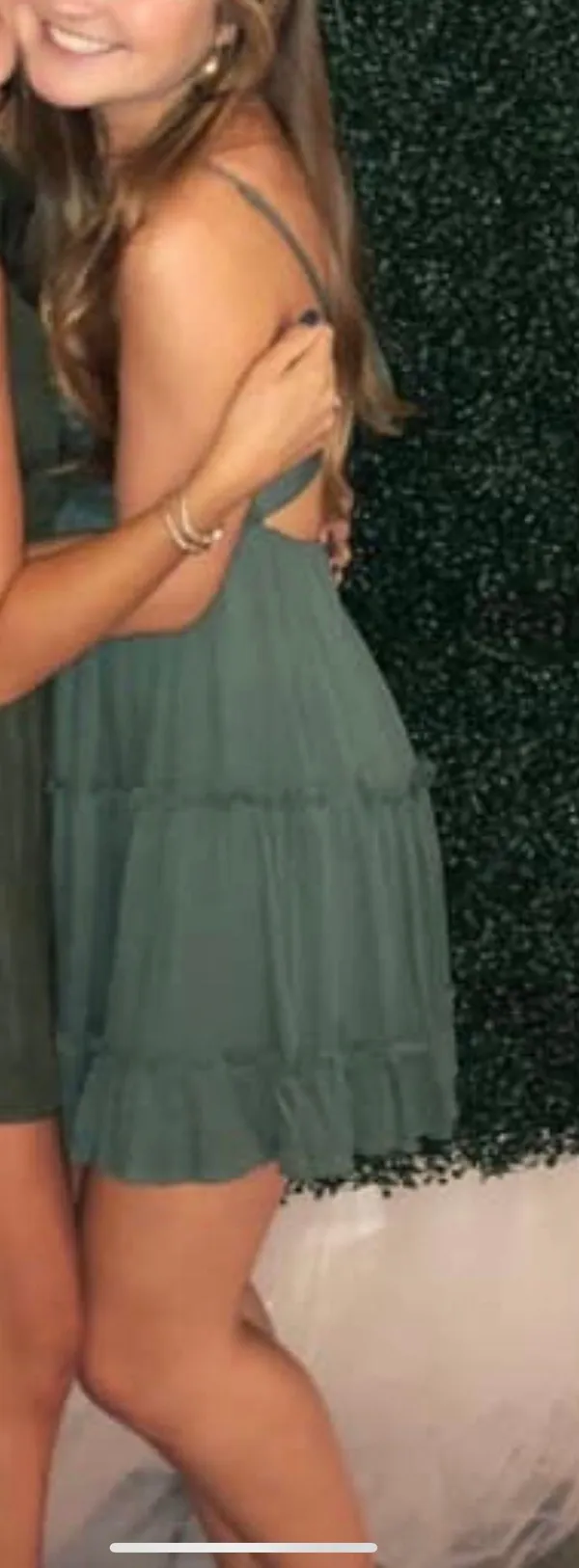 Illa Illa Green Tie-back Dress - Image 3