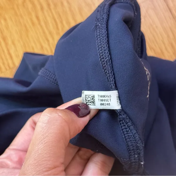 OFFLINE by Aerie Goals 7/8 Leggings Navy Blue M Activewear Athleisure Fitness - Image 16