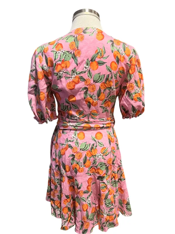 Finders Keepers Aranciata Wrap Dress Size Small - Image 11