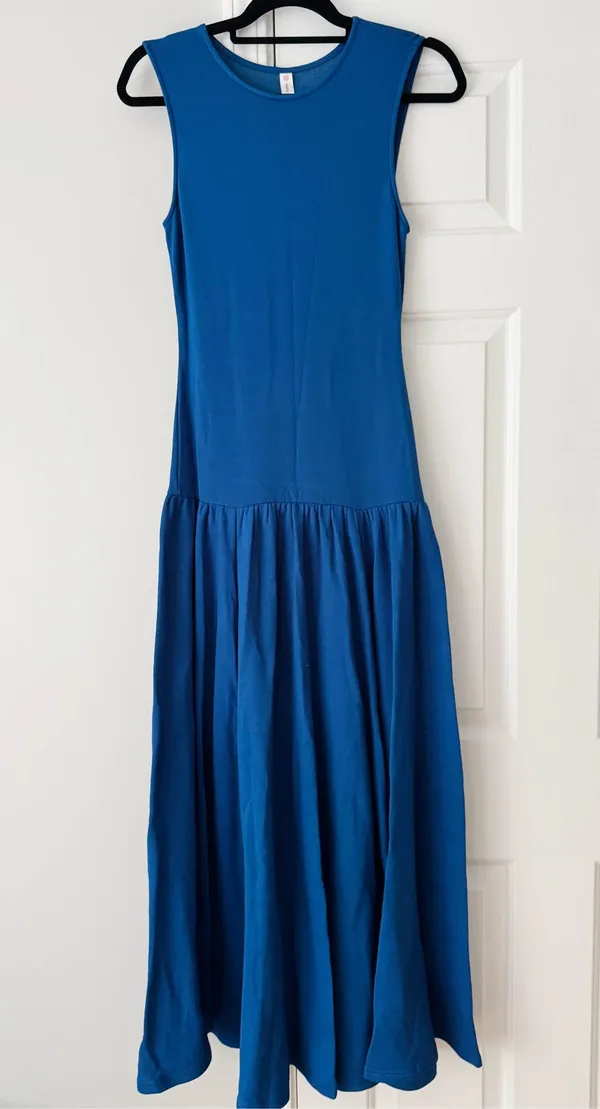 Anthropologie Daily Practice Sleeveless Drop Waist Maxi Dress, Size S - Image 6