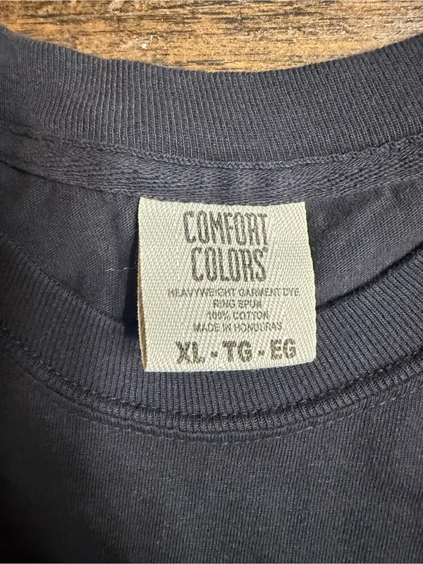 Comfort Colors Black Long-Sleeve 'Spooky' Graphic Tee - Image 2