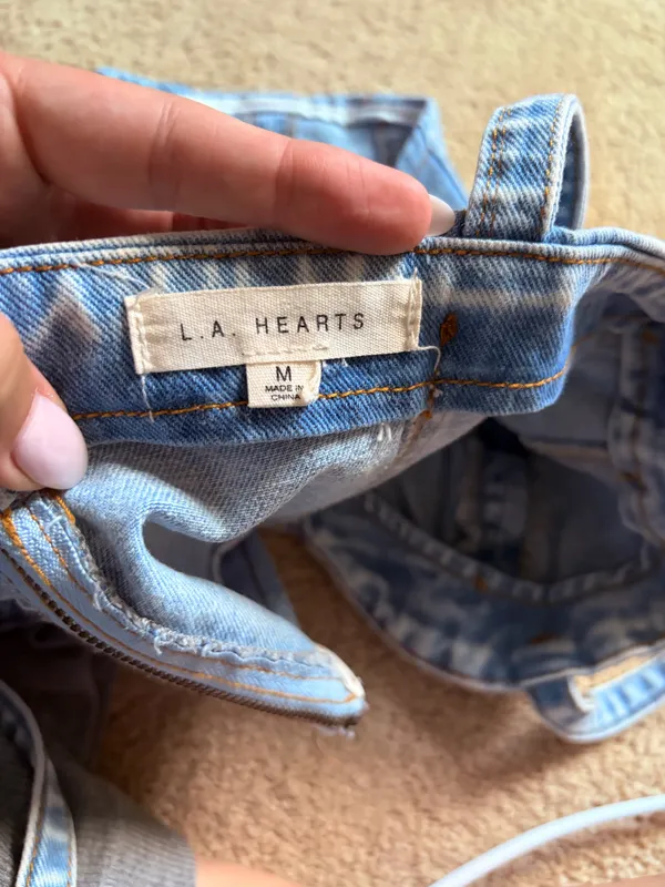 LA Hearts Denim Top - Image 2