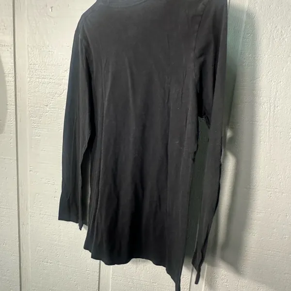 NFL Black Womens New Orleans Saints Long Sleeve Tshirt Size XL EUC - Image 5