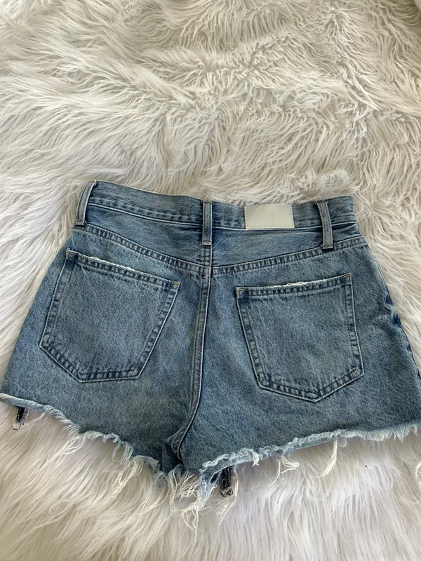 Pistola cut-off jean shorts - Image 3