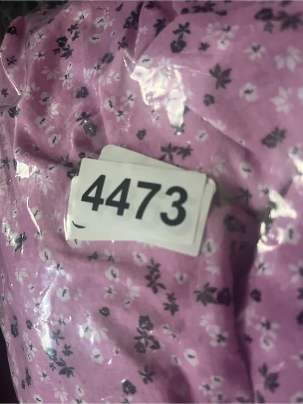ON 34th Pink Floral Smocked Maxi Dress Small Cottagecore Prairie Cotton Feminine - Image 7