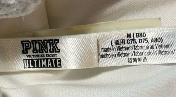 PINK Victoria's Secret Ultimate Sport Bra Size Médium - Image 3