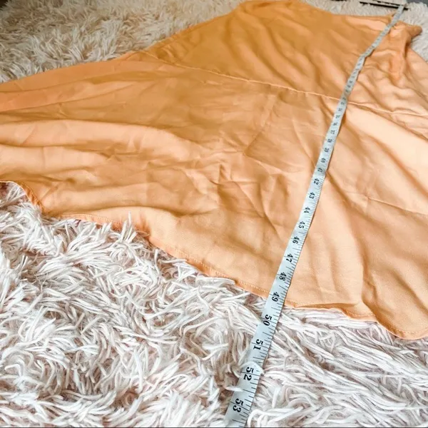 Lulu’s Lovely Lilies Midi Dress in Orange Medium - Image 4
