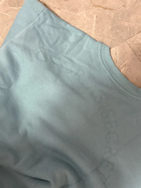 Victoria's Secret Teal sweatshirt - Image 4
