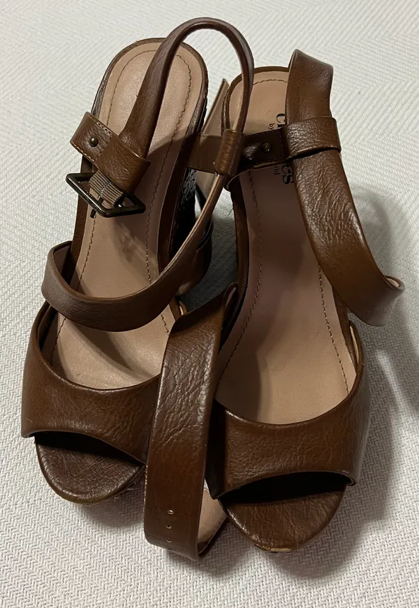 Charles David Brown Wedges - Image 5