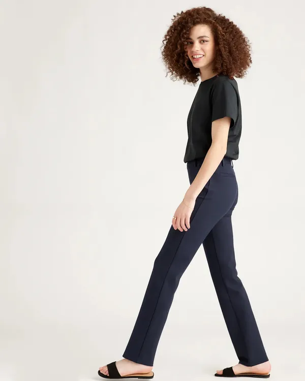 Quince Ultra-Stretch Pointe Straight Leg Pants - Image 3