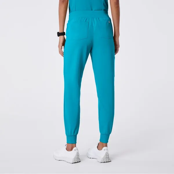 FIGS‎ women’s BluePants with Elastic Cuffs and Drawstring Waist size S - Image 2