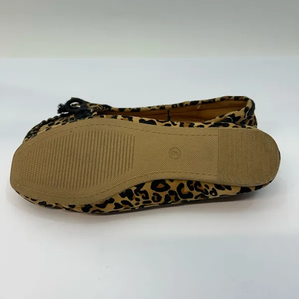 NWOT Dots Leopard Print Women's Flats size 9 Brown - Image 5