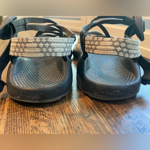 Chacos Gray/Tan Yampa Dagger ZX/2 Sandals Active Outside Hiking - Size 7 - Image 6