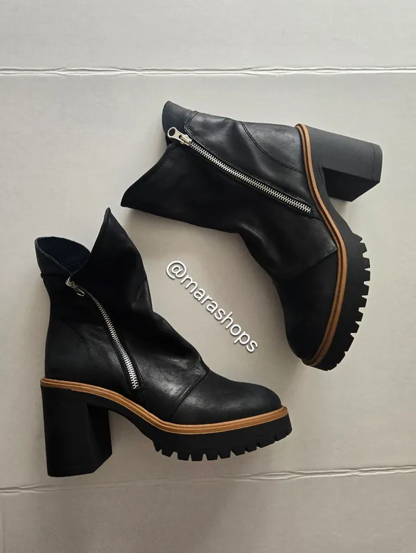 Free People Jack Bootie Black - Image 2