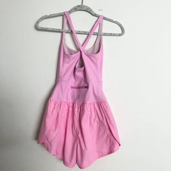 Free People Movement Righteous Runsie Summer Lovin Pink/Rose XS - Image 7
