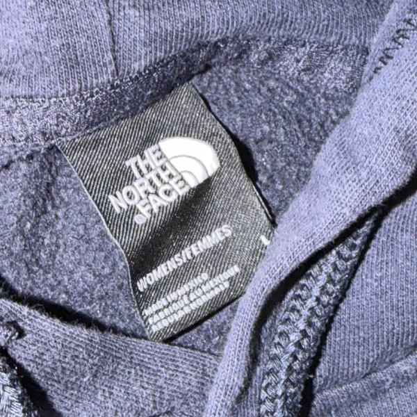 The North Face Womens Navy Blue Logo Pullover Hoodie Sweatshirt Size L - Image 2