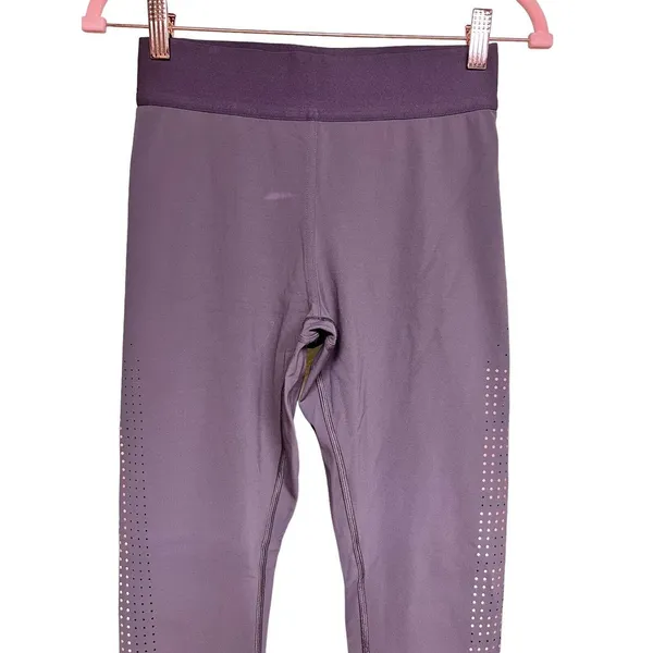 Lululemon Ride & Reflect Tight 28" *Lululemon‎ X SoulCycle Purple Taupe Size 8 - Image 3