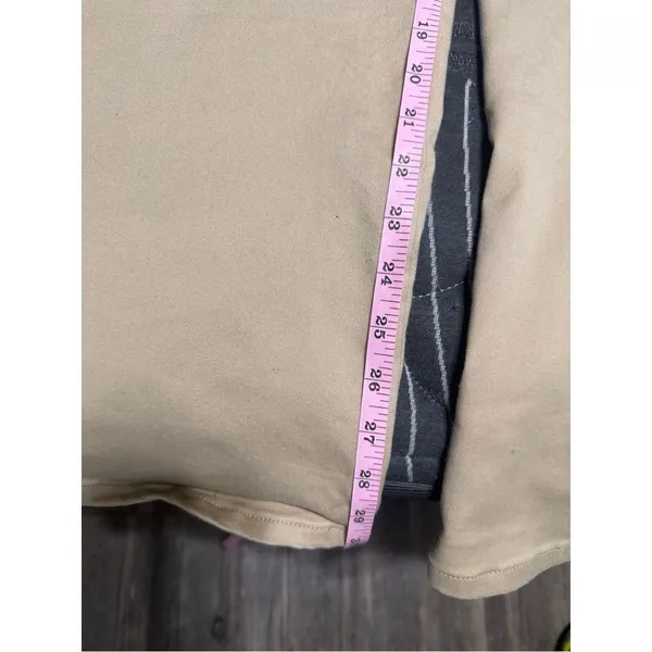 Women’s Black Label Khaki Straight-Leg Cargo Pants size 13 & 30W - Image 8