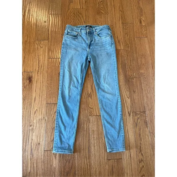 Free assembly high rise skinny medium wash jeans 29/8 - Image 2
