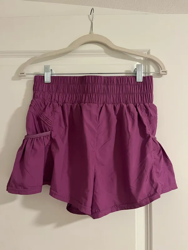 workout shorts Purple - Image 2