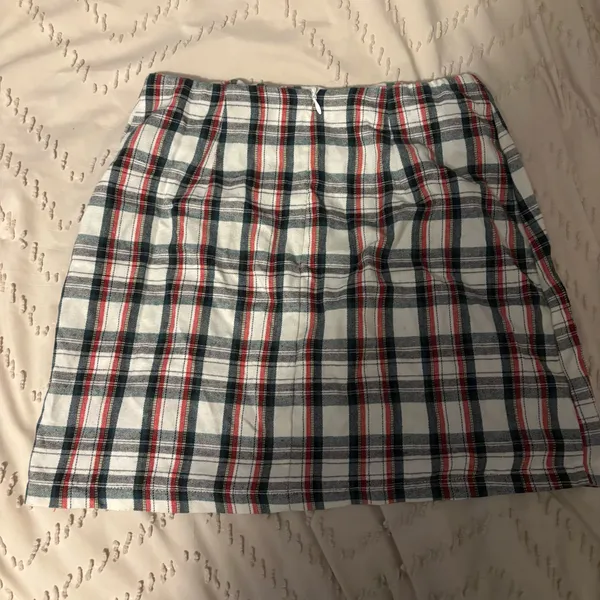 Red, Green & White Skirt Red Size M - Image 2