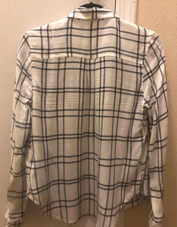 Forever 21 Black And White Flannel - Image 2