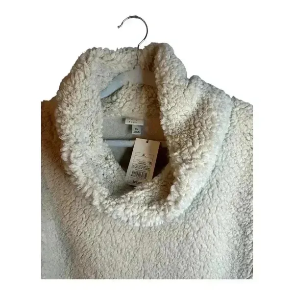 A New Day Cream Turtleneck‎ Sherpa, XL - Image 4