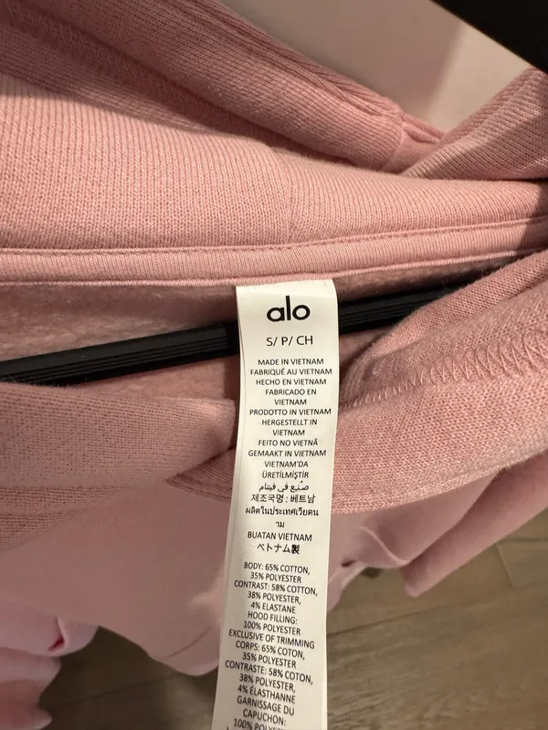 All Yoga Pink Hoodie - Image 3