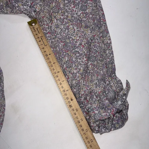 HATCH Long Sleeve Knee Length Whimsy Floral Cottagecore Maternity Dress Sz‎ 2 - Image 13
