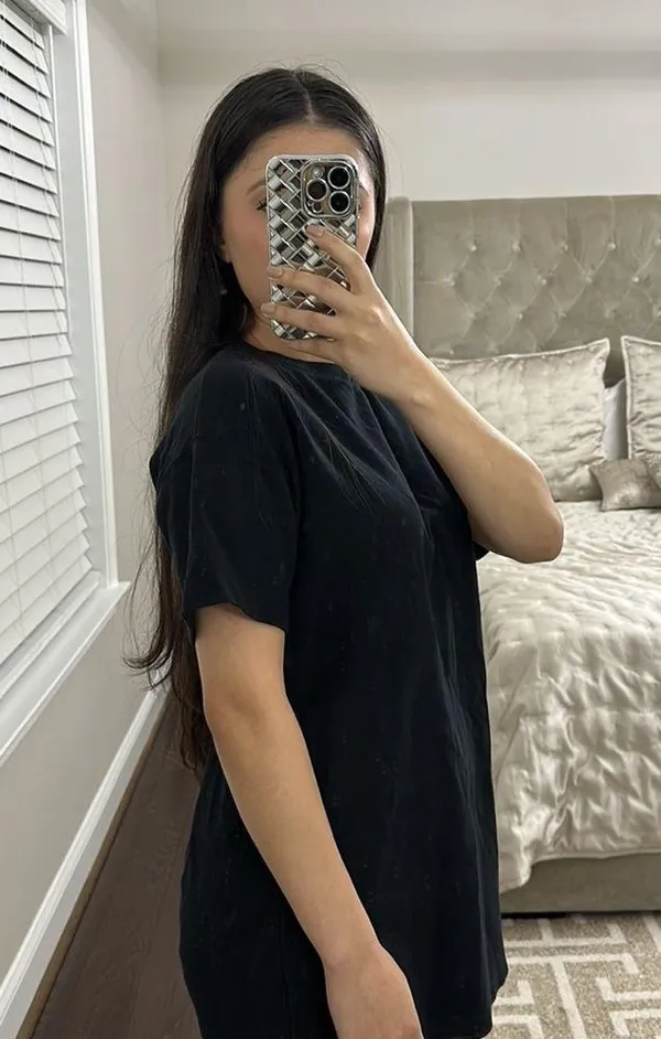 Forever 21 Black T Shirt Dress - Image 3