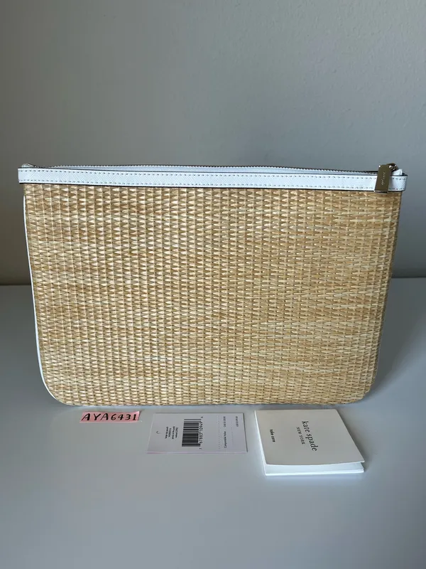 Kate Spade Picnic in the park large zip pouch - Image 3