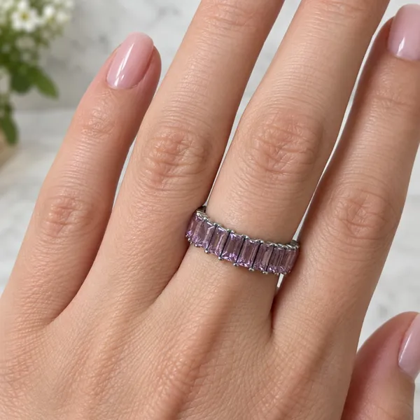 Pink Ring size 7 - Image 2