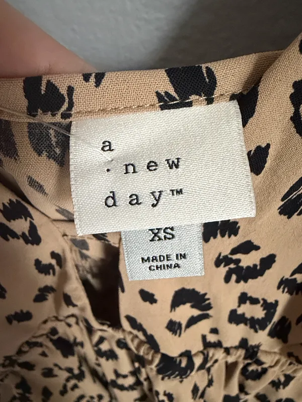 A New Day Leopard Print Maxi Dress - Image 2