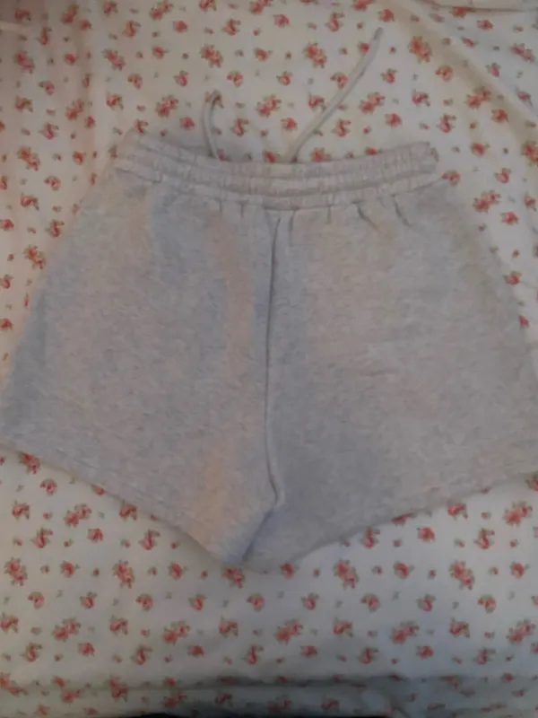 White Fox Sweat Shorts Boutique - Image 2
