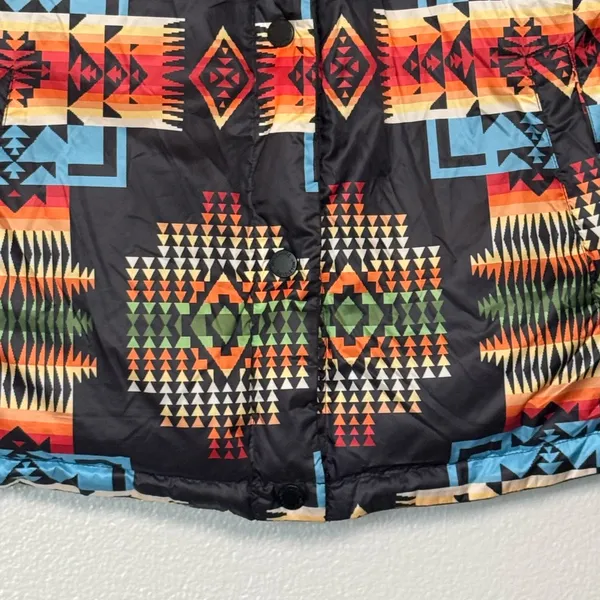 Pendleton Bitterroot Reversible Down Puffer Jacket Size Medium - Image 12