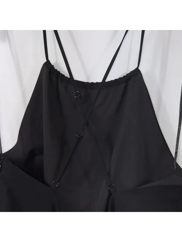 1.STATE Black Halter Wide Leg Jumpsuit XL - Image 8