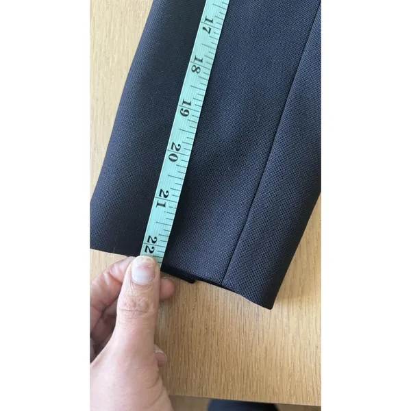 J.Crew Dover Double-Breasted 100% Wool Blazer Navy Blue Size 6 Petite 2824 - Image 11