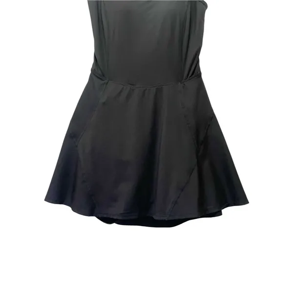 NWT Halara SoftlyZero Easy Peazy Active Dress Black Built-In Shorts Size XS NEW - Image 6
