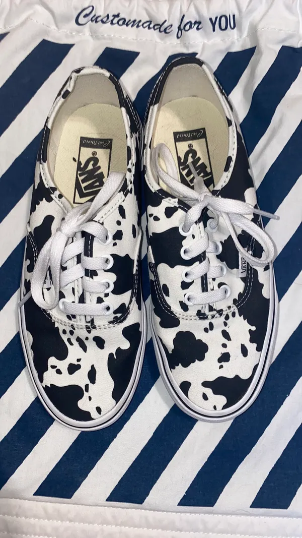 Vans Custom Cow Print - Image 2