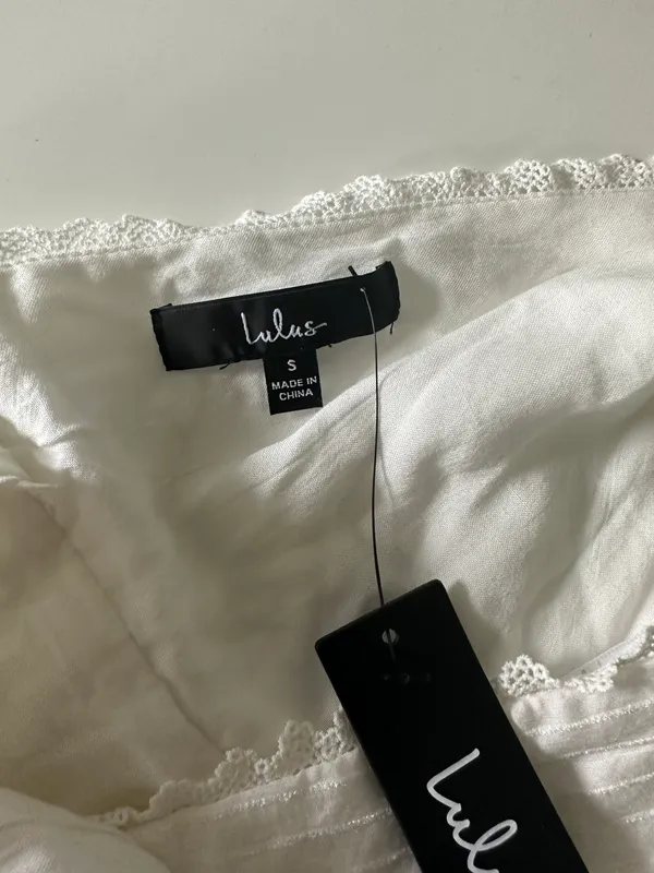 Lulus White Mini Dress - Image 2