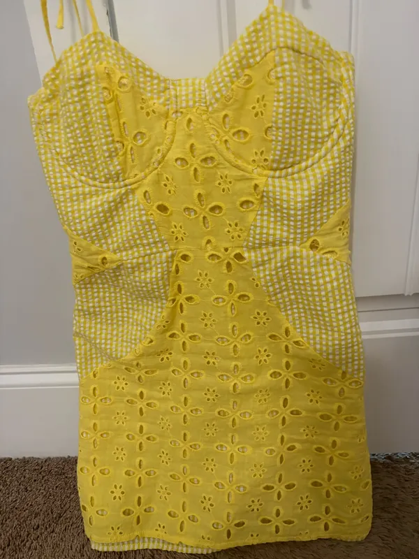 I am dusk dress Yellow Size XS - Image 4