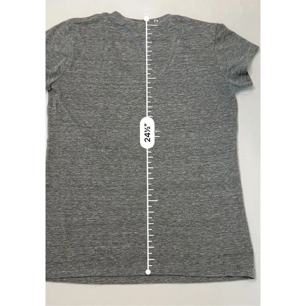 2/$20 NFL Team Carolina Panthers Gray Vneck Tee Shirt M(10-12) Graphic T-shirt - Image 7