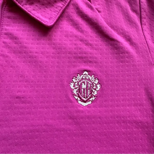 IBKUL 1/4 Zip Adjustable Length Long Sleeve Polo M UPF 50 Tennis Pickleball Golf - Image 5